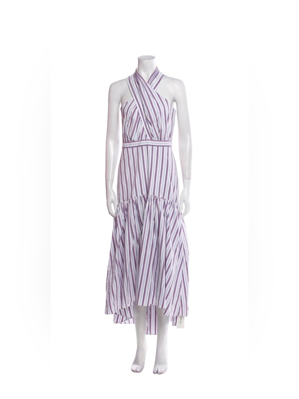 Veronica Beard Striped Long Dress